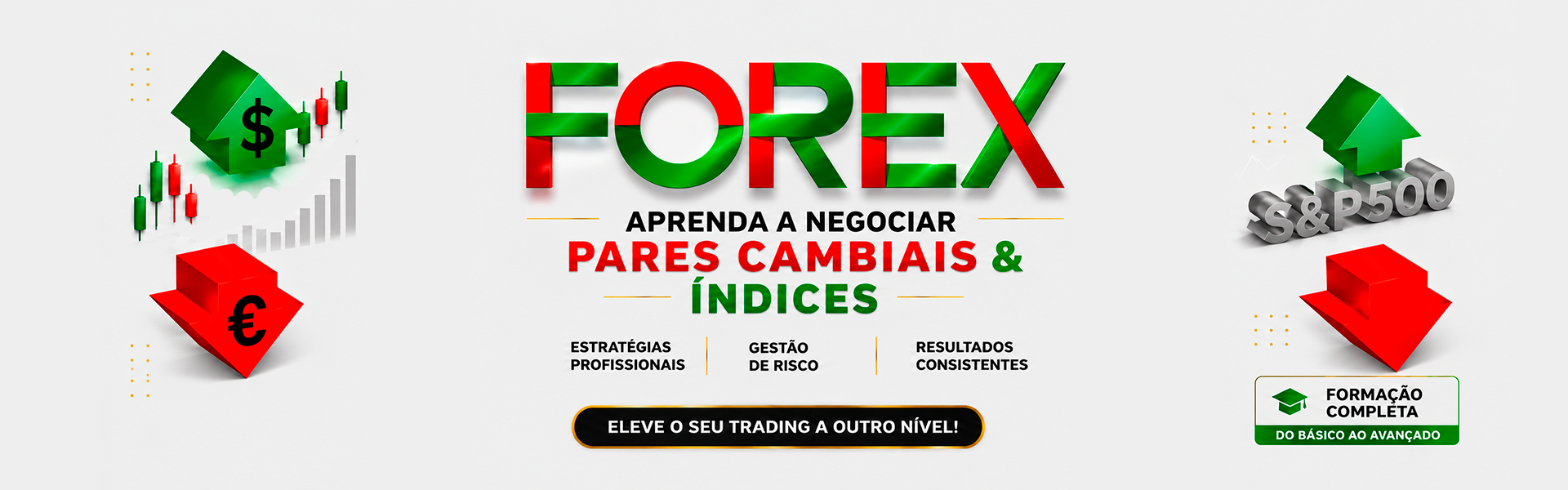 Investir em Forex, Índices, Ações e Matérias Primas