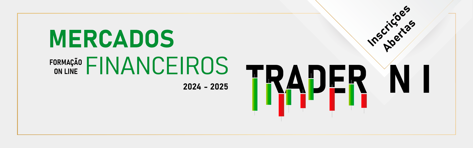 Formação Trader curso trader on line inscriçoes abertas